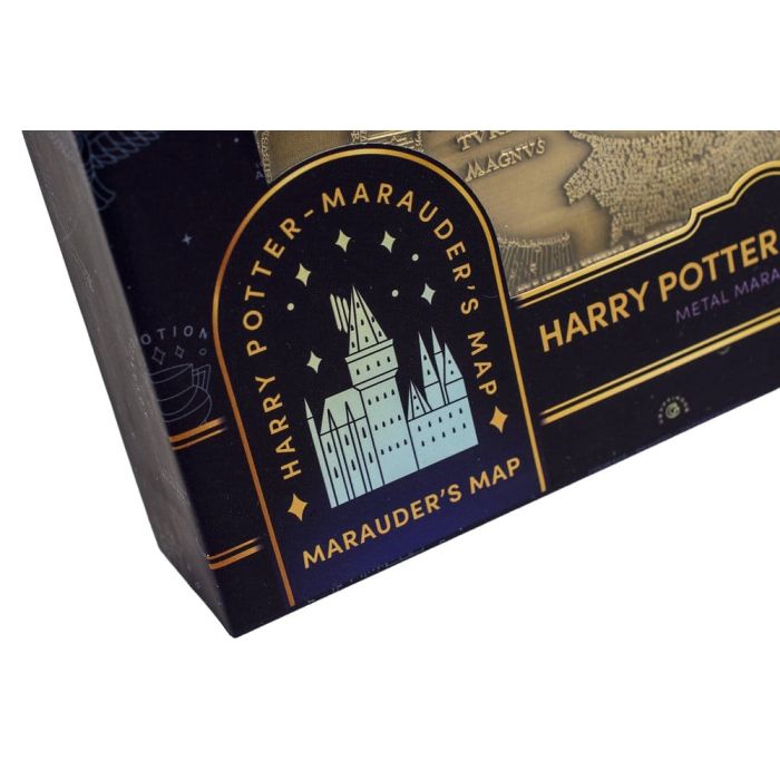 Harry Potter Replica Marauder's Map Metal Map 15 cm