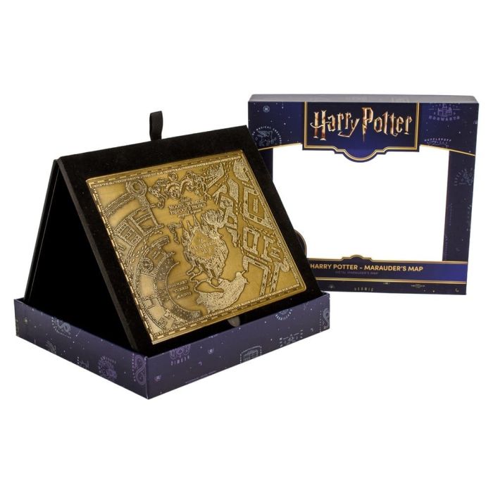 Harry Potter Replica Marauder's Map Metal Map 15 cm