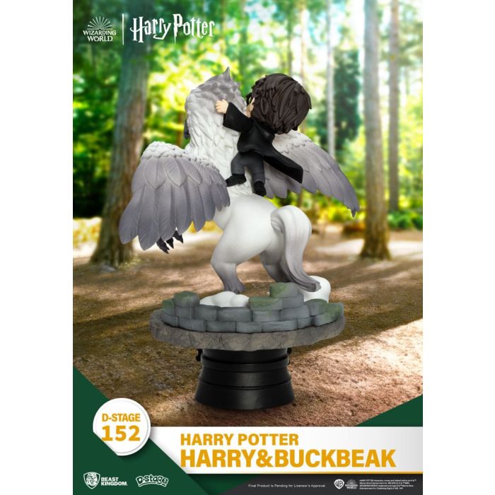 Harry Potter D-Stage PVC Diorama Harry & Buckbeak 16 cm