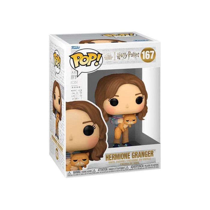 Harry Potter POP & Buddy! Movies Vinyl Figure Hermione w/Crookshanks 9 cm