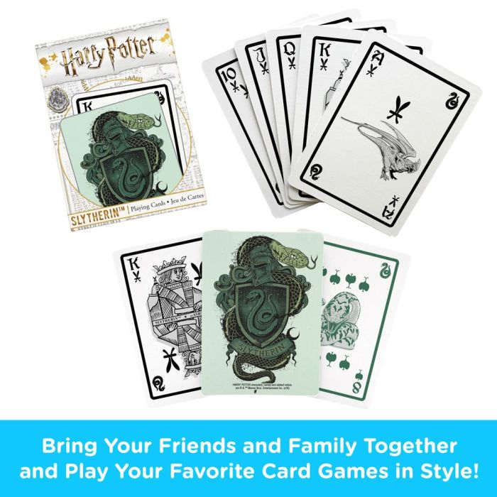 Harry Potter - Slytherin Playing Cards