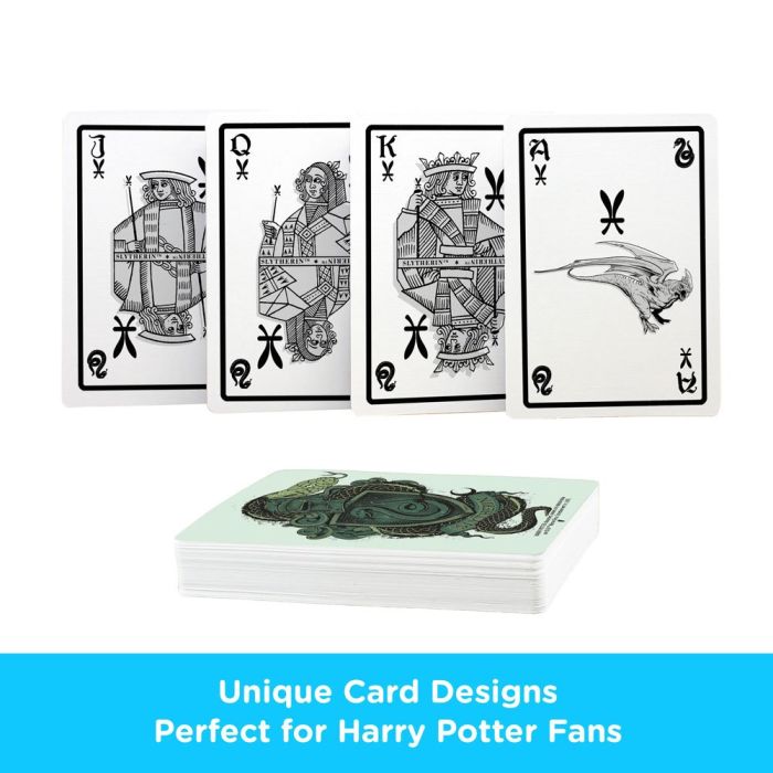 Harry Potter - Slytherin Playing Cards