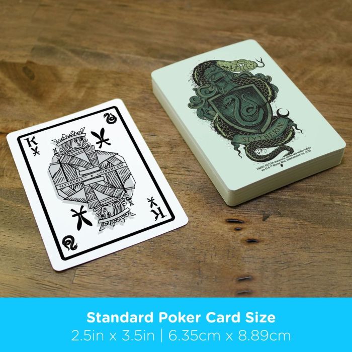 Harry Potter - Slytherin Playing Cards