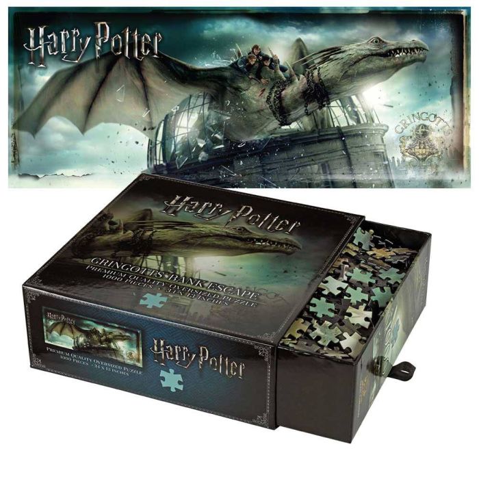 Harry Potter Jigsaw Puzzle Gringotts Bank Escape 