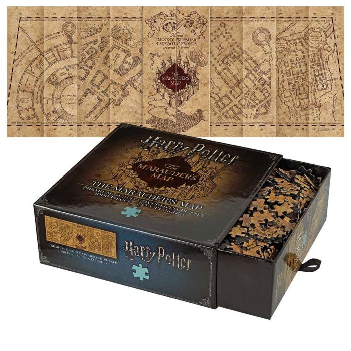 Harry Potter Jigsaw Puzzle The Marauder's Map Cover 