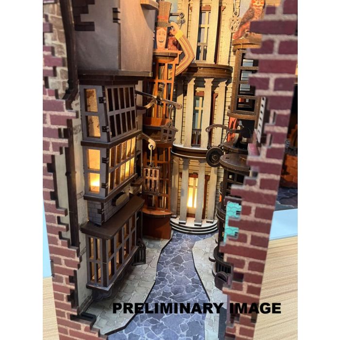 Harry Potter Tiny Adventures Book Nook Mini Diorama Diagon Alley 23 cm