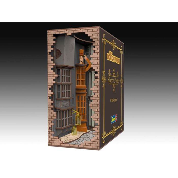 Harry Potter Tiny Adventures Book Nook Mini Diorama Diagon Alley 23 cm