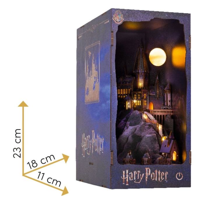 Harry Potter Tiny Adventures Book Nook Mini Diorama Hogwarts Castle 18 cm