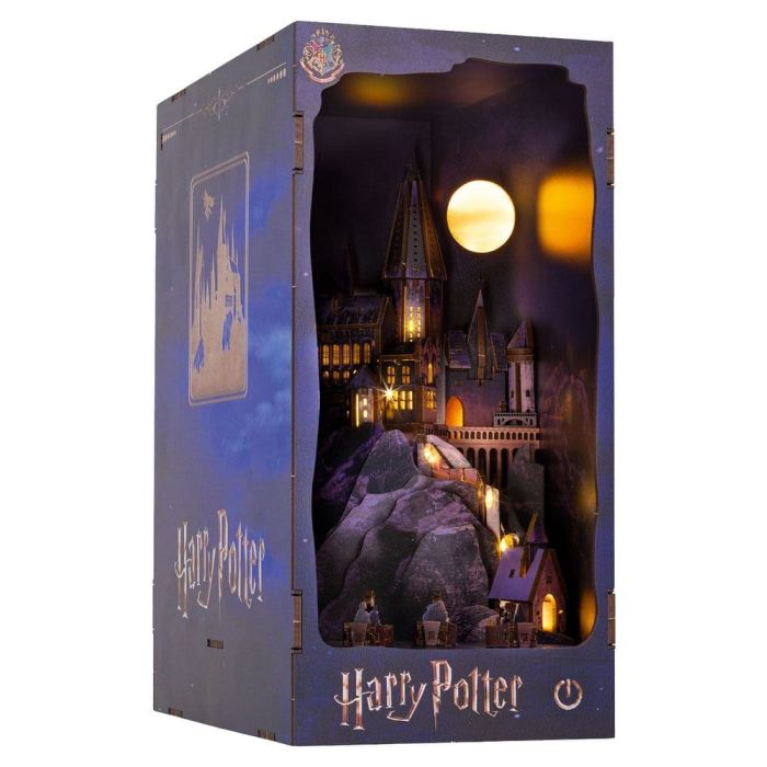Harry Potter Tiny Adventures Book Nook Mini Diorama Hogwarts Castle 18 cm