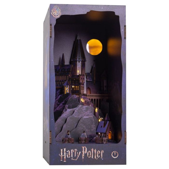 Harry Potter Tiny Adventures Book Nook Mini Diorama Hogwarts Castle 18 cm