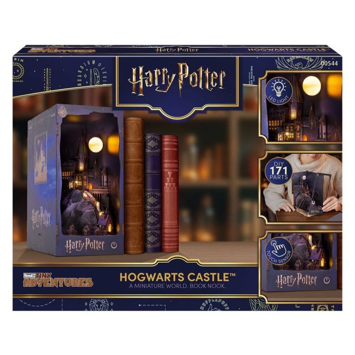 Harry Potter Tiny Adventures Book Nook Mini Diorama Hogwarts Castle 18 cm