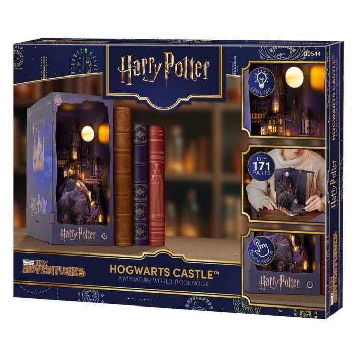 Harry Potter Tiny Adventures Book Nook Mini Diorama Hogwarts Castle 18 cm