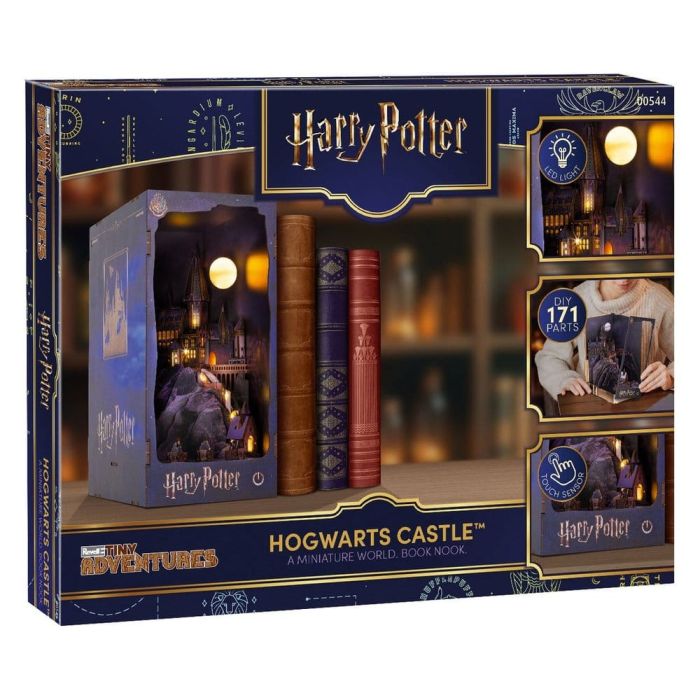 Harry Potter Tiny Adventures Book Nook Mini Diorama Hogwarts Castle 18 cm