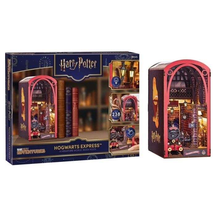 Harry Potter Tiny Adventures Book Nook Mini Diorama Hogwarts Express 18 cm