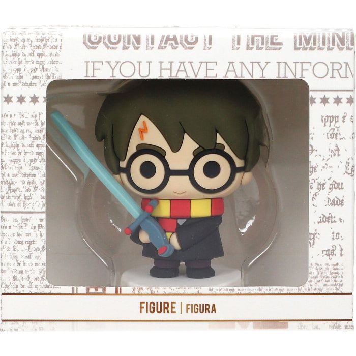 Harry Potter Rubber Mini Figure Harry Potter with Sword 8 cm