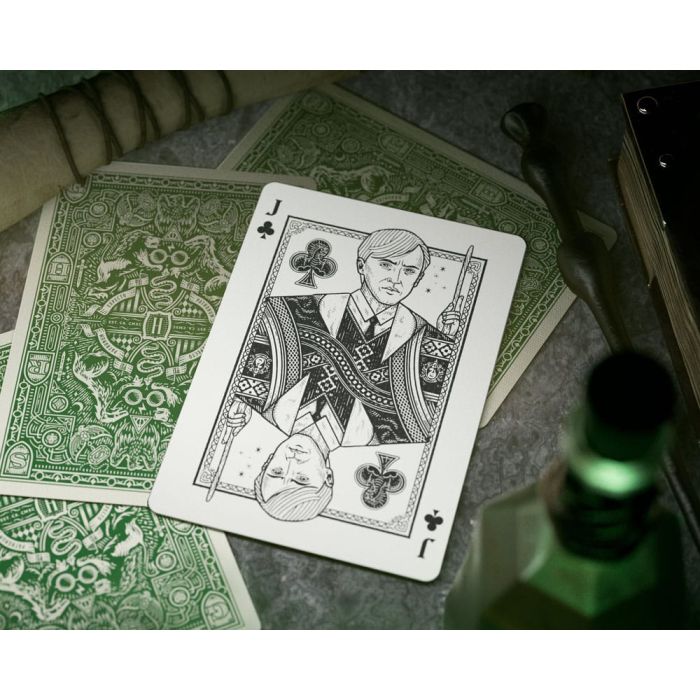 Harry Potter Playing Cards Green Version