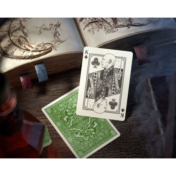 Harry Potter Playing Cards Green Version