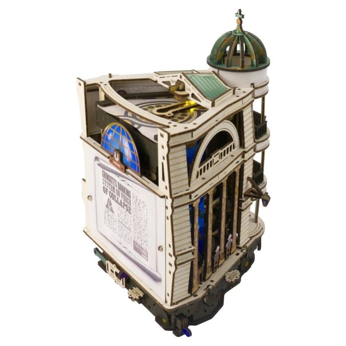 Harry Potter 3D Wooden Puzzle Gringotts Bank Marble Run