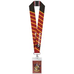 Harry Potter Deluxe Lanyard with Card Holder Gryffindor