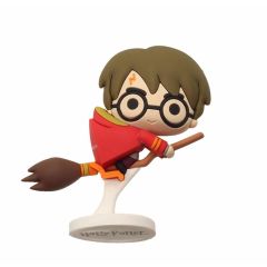 Harry Potter Pokis Rubber Minifigure Harry Potter Nimbus Red Cape 6 cm