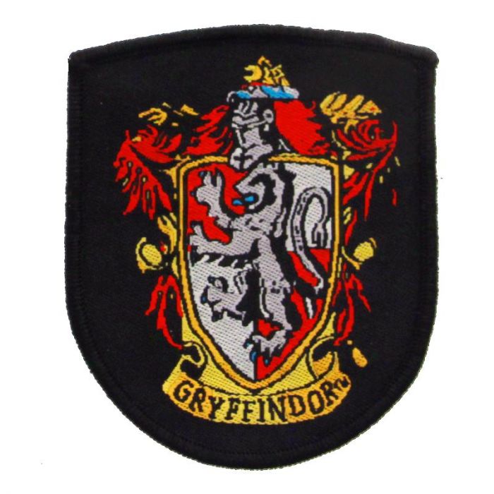 Harry Potter ecusson brodé Blason Gryffondor HP Gryffindor school patch