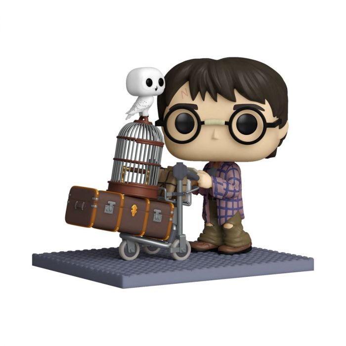 Harry Pushing Trolley - Funko Pop! Deluxe - Harry Potter