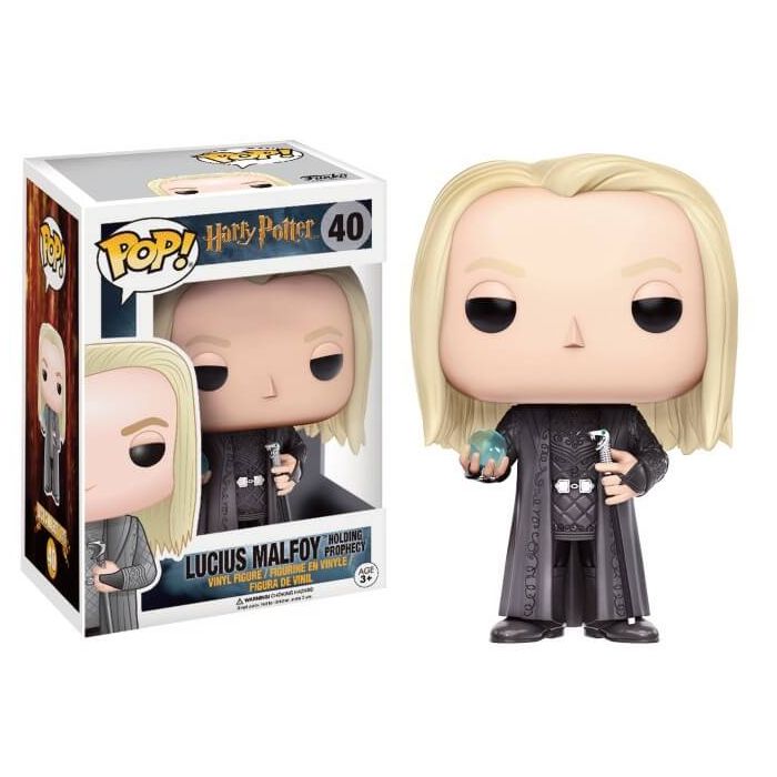 Funko Pop! Movies: Harry Potter - Lucius Malfoy With Prophecy Limited Edition