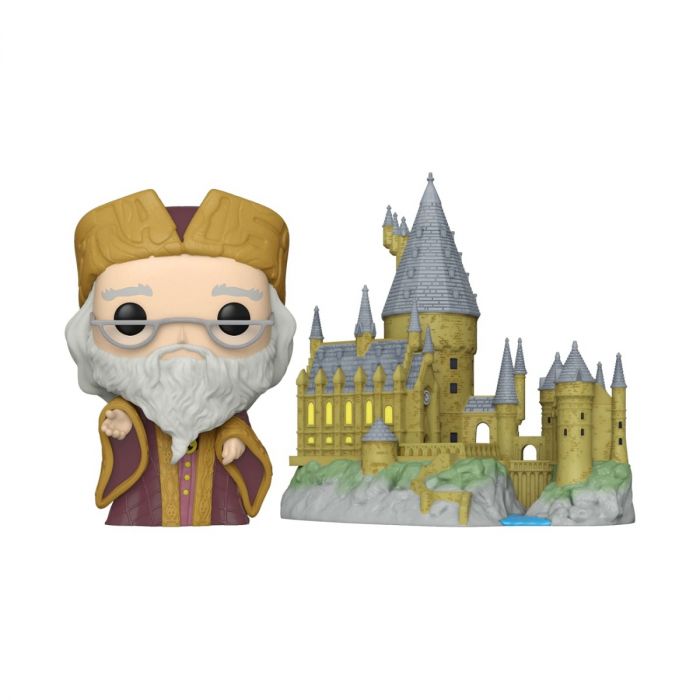 Dumbledore with Hogwarts - Funko Pop! Town - Harry Potter