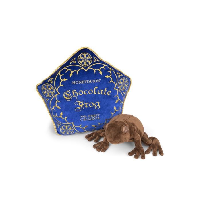 atoom medeleerling Picknicken Harry Potter - Chocolate Frog cushion and plush | NerdUP Collectibles