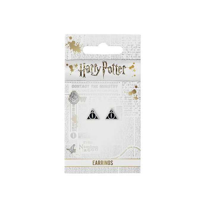 Harry Potter - Deathly Hallows stud earrings / oorbellen / oorknopjes