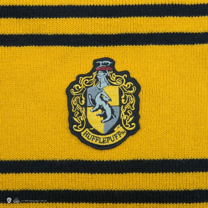 Hufflepuff / Huffelpuf Sjaal Deluxe - Harry Potter