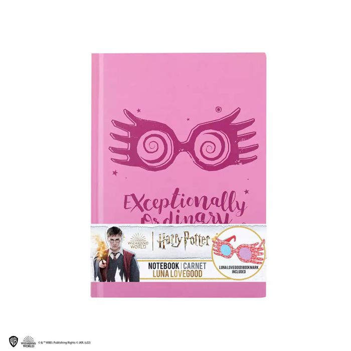 Luna Lovegood notebook and bookmark - Harry Potter