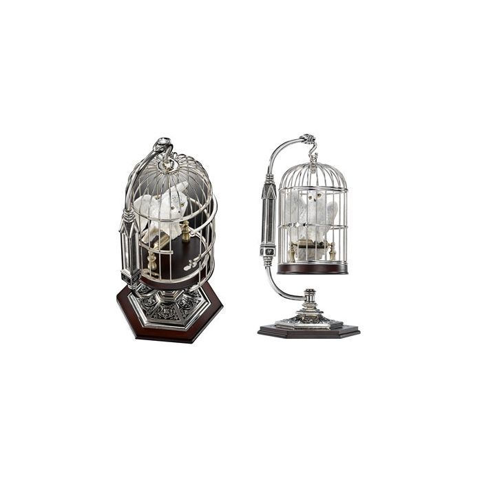 Harry Potter - Miniature Hedwig and Cage Statue