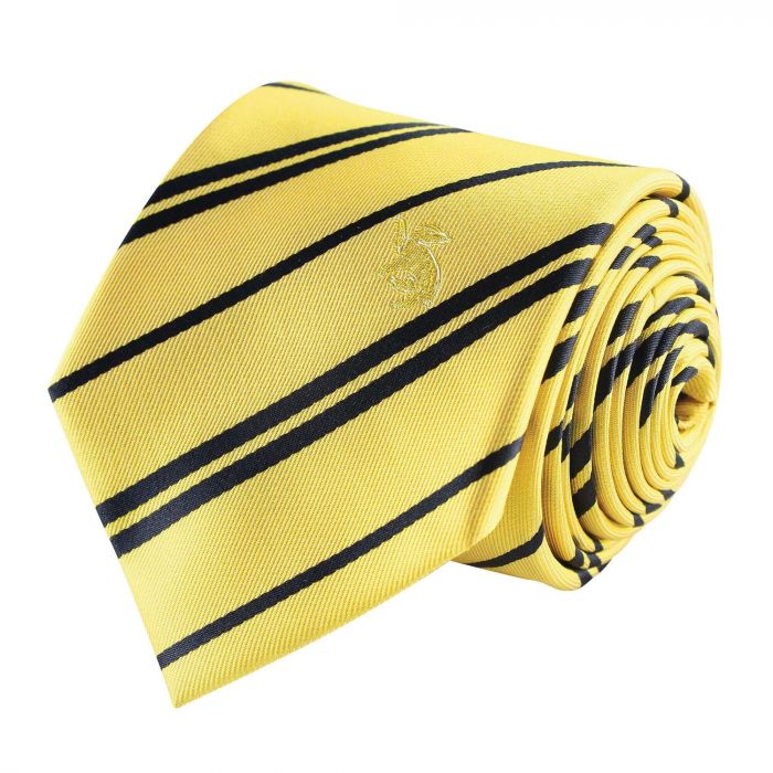 Harry Potter - Hufflepuff Tie Deluxe Edition with Pin