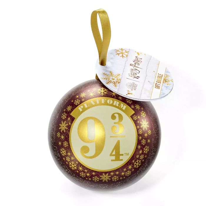 Platform 9 3/4 Christmas Bauble and Necklace - Harry Potter
