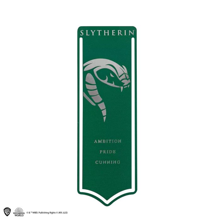 Slytherin Crest Metal Bookmark - Harry Potter