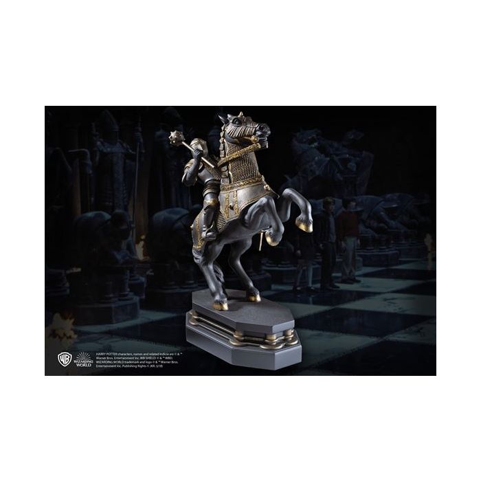 Harry Potter - Wizard Chess Knight Bookend Black