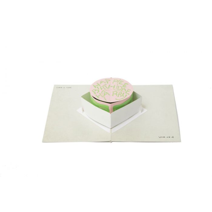 Harry Potter - Birthday Cake 3D Pop-Up Greeting Card