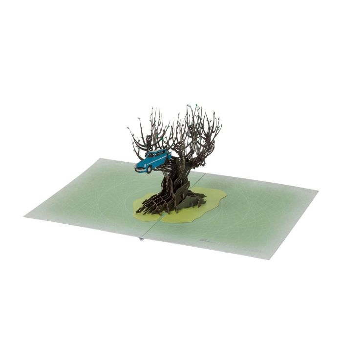 Harry Potter - Whomping Willow 3D Pop-Up Greeting Card