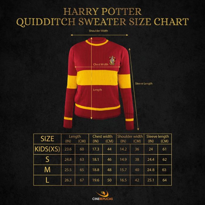 Harry Potter - Gryffindor Quidditch Sweater / Trui